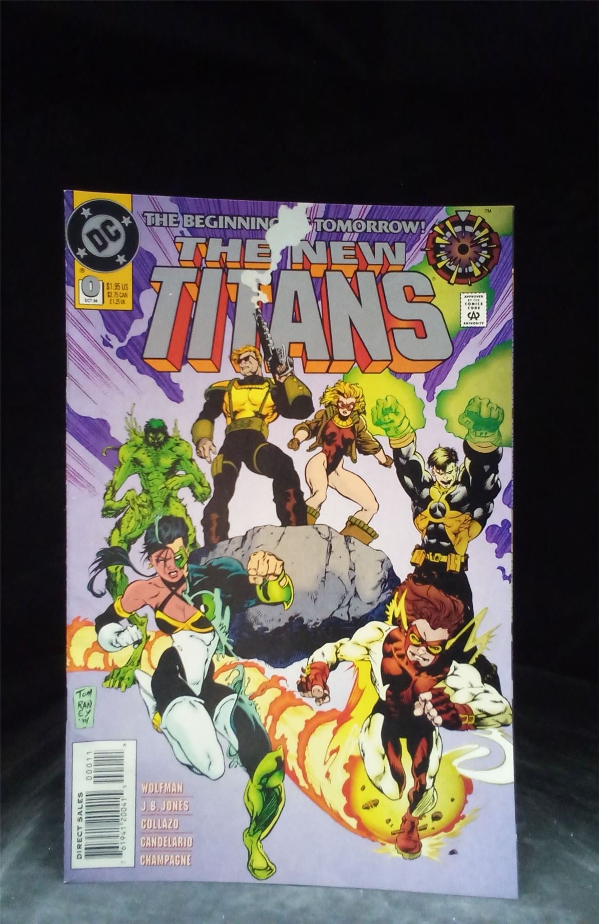 The New Titans #0 DirECt Edition 1994 DC Comics Comic Book