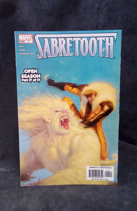 Sabretooth #4 2005 Marvel Comic Book
