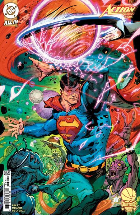 Action Comics #1084 Cvr D Howard Porter Courtside Card Stock Var  DC Comics Comic Book