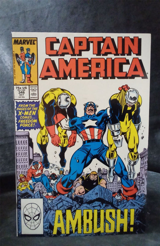 Captain America #346 1988 Marvel Comics Comic Book