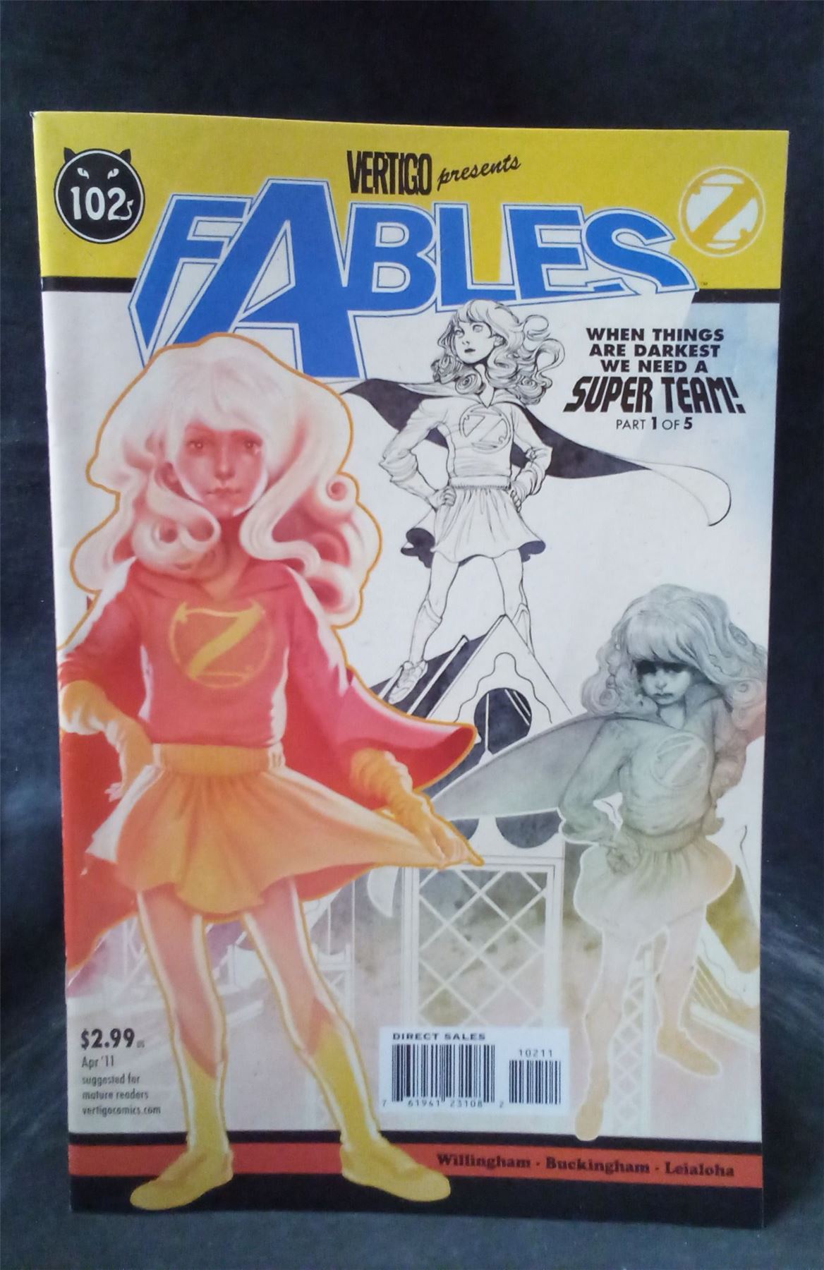 Fables #102 2011 Vertigo Comics Comic Book