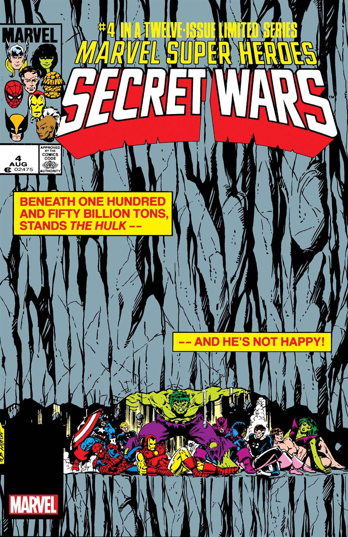 Msh Secret Wars Facsimile Edition Foil Var #4 () Marvel Prh Comic Book 2024