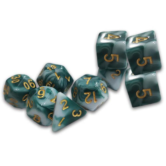 9-Die Set Thracian Smoky Sacrifice By Goodman Games
