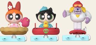 Blokee Powerpuff Girls Operation Snow Fluffy Mystery Refrigerator Magnet by Blokees