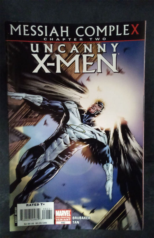 The Uncanny X-Men #492 Second Print Cover 2008 Marvel Comics Comic Book