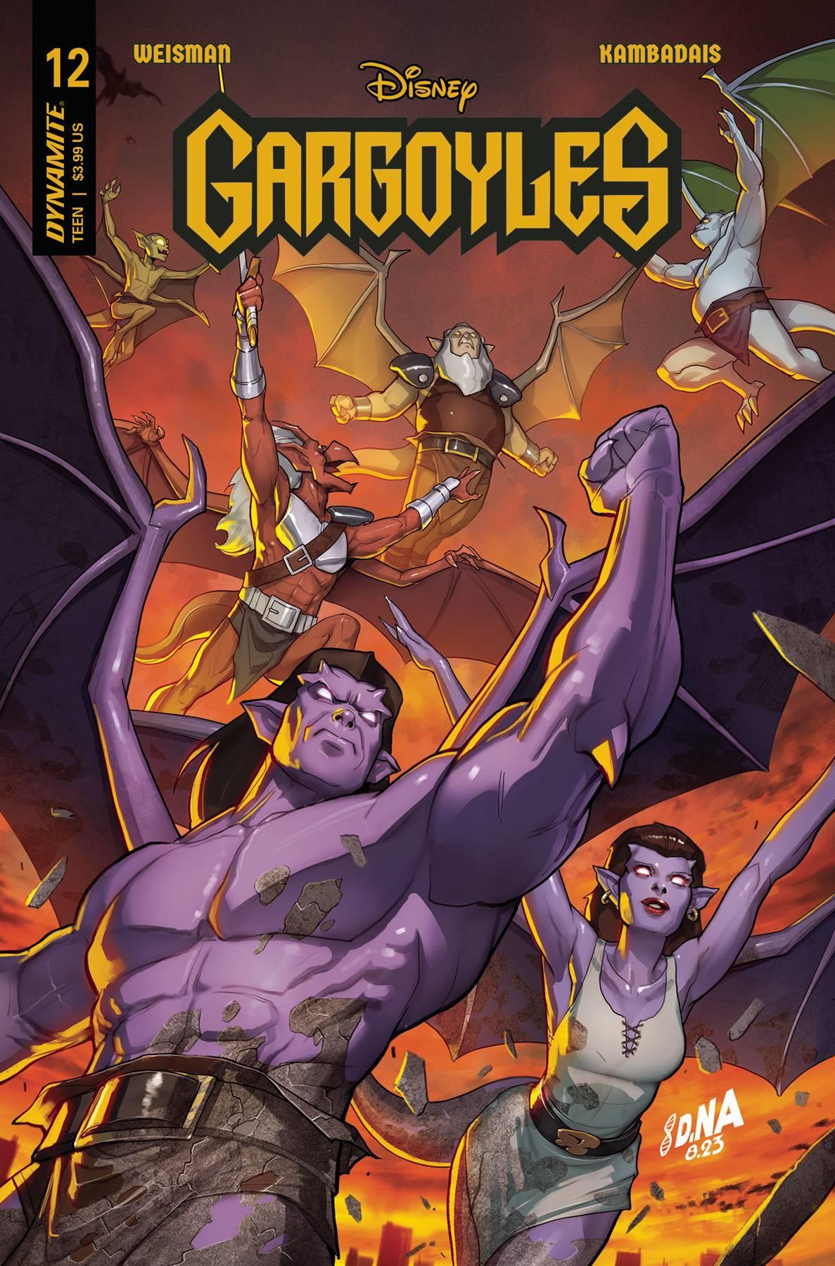 Gargoyles #12 Cvr A Nakayama Dynamite Comic Book