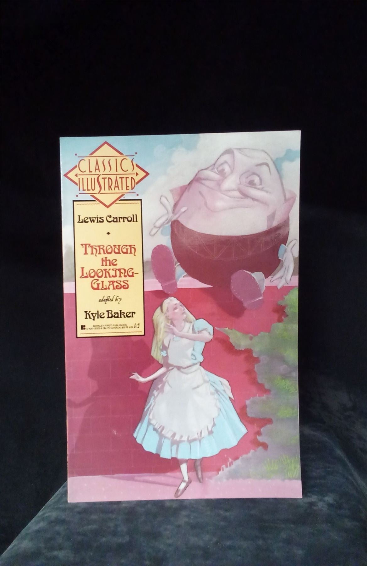 Classics Illustrated Through the Looking Glass #3 1990 first Comic Book