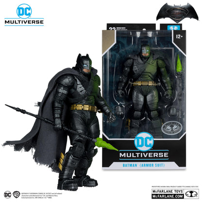 Dc Multiverse Batman Armor Suit Platinum 7in Scale Bvs Action Figure
