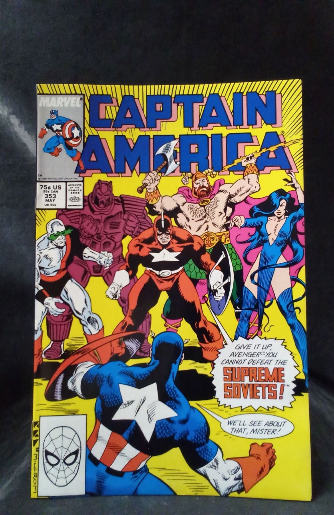 Captain America #353 1989 Marvel Comics Comic Book