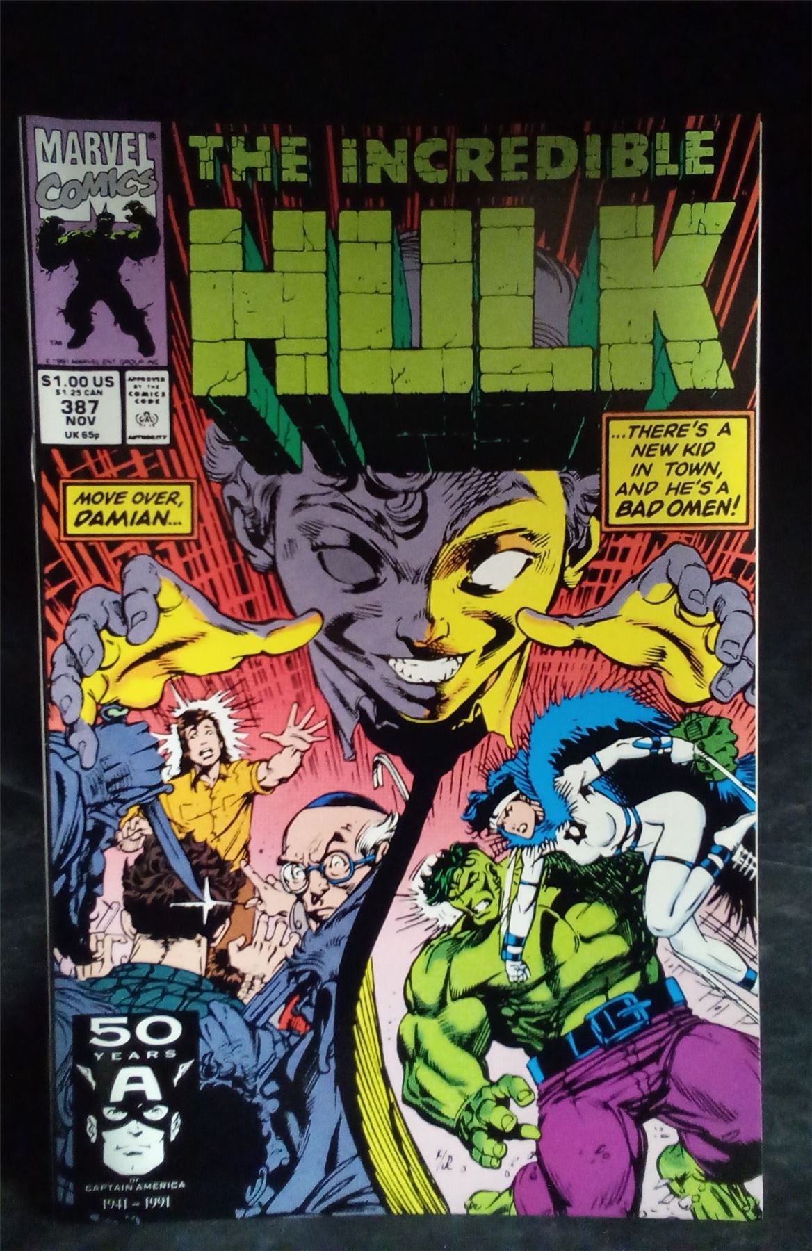 The Incredible Hulk #387 1991 Marvel Comic Book