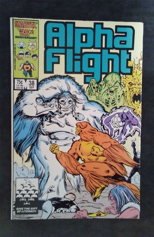 Alpha Flight #38 1986 marvel Comic Book