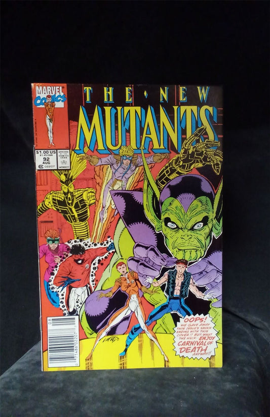 The New Mutants #92 1990 Marvel Comics Comic Book