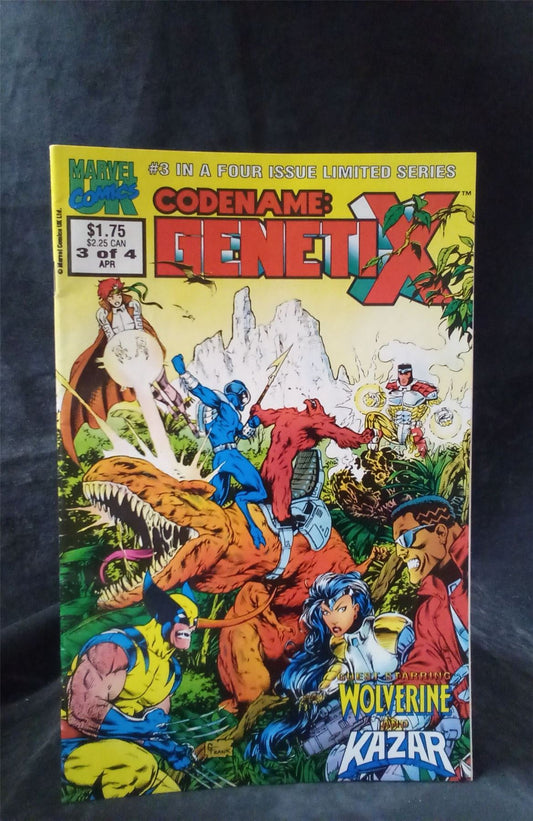 Codename: Genetix #3 1993 Marvel Comics Comic Book