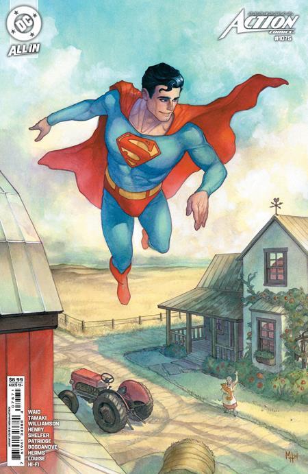 Action Comics #1075 Cvr D Meghan Hetrick Card Stock Var DC Comics Comic Book
