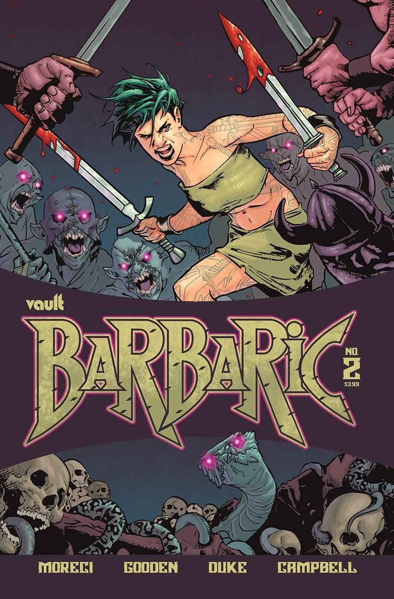 Barbaric #2 Cvr A Gooden Vault Comics Comic Book
