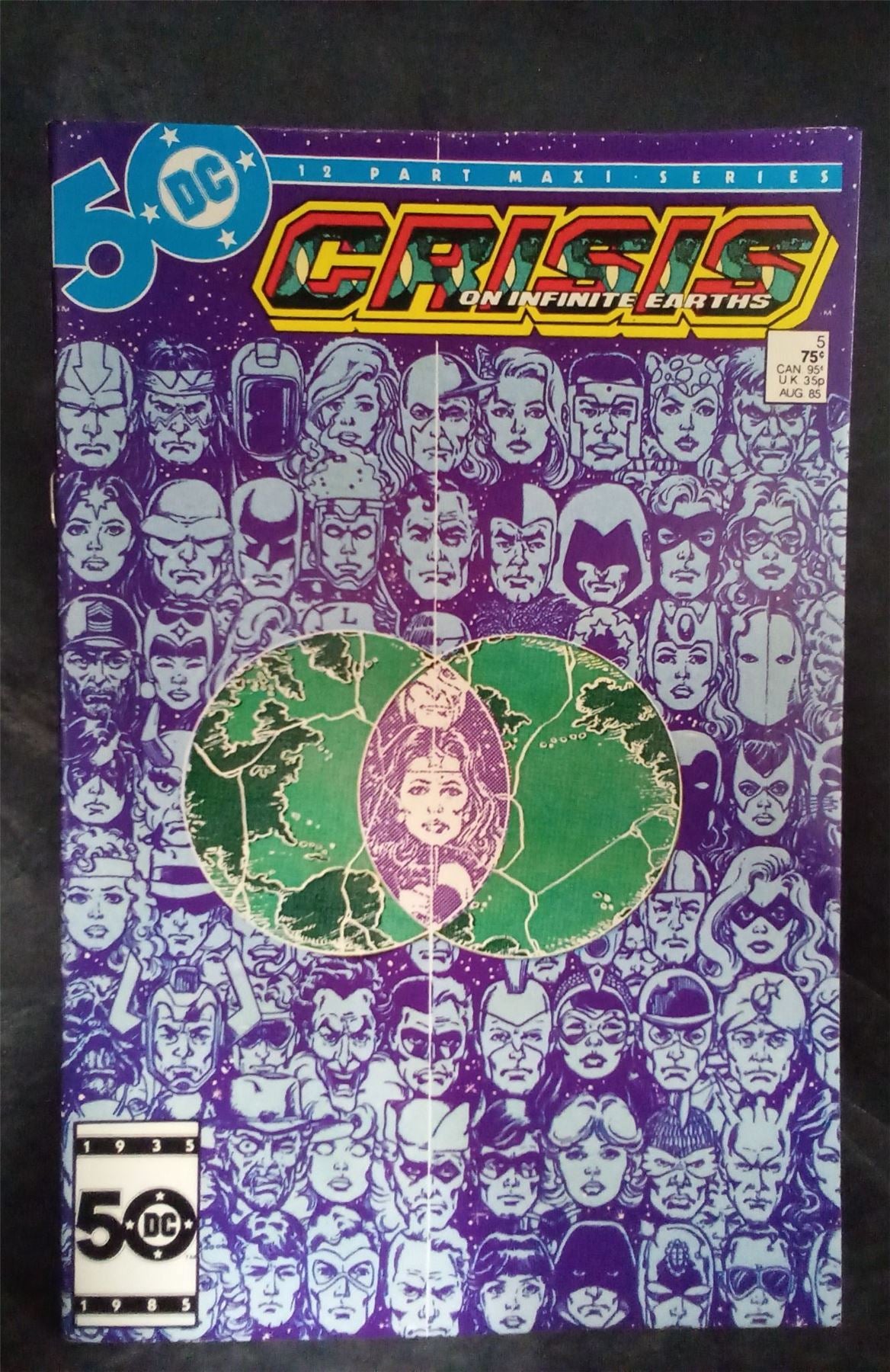 Crisis on Infinite Earths #5 1985 DC Comics Comic Book