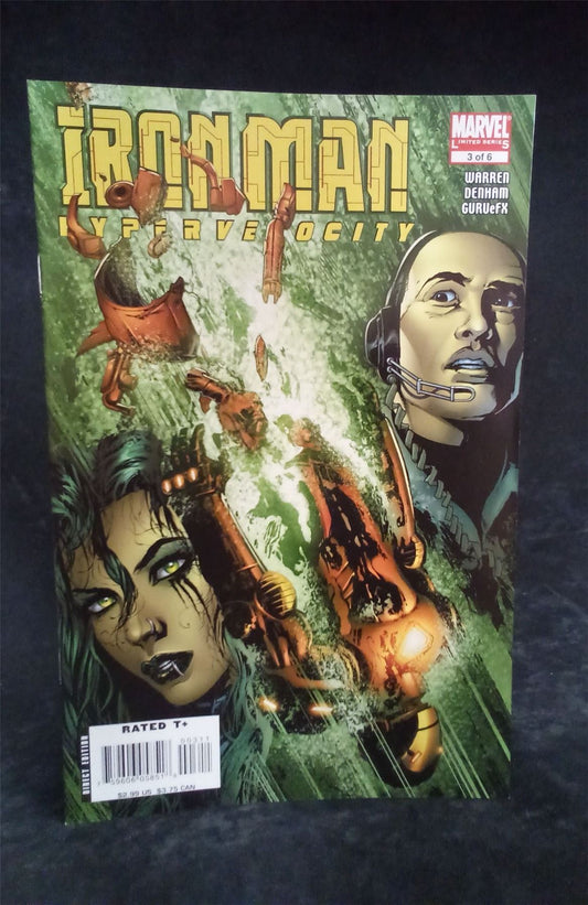 Iron Man: Hypervelocity #3 2007 Marvel Comics Comic Book