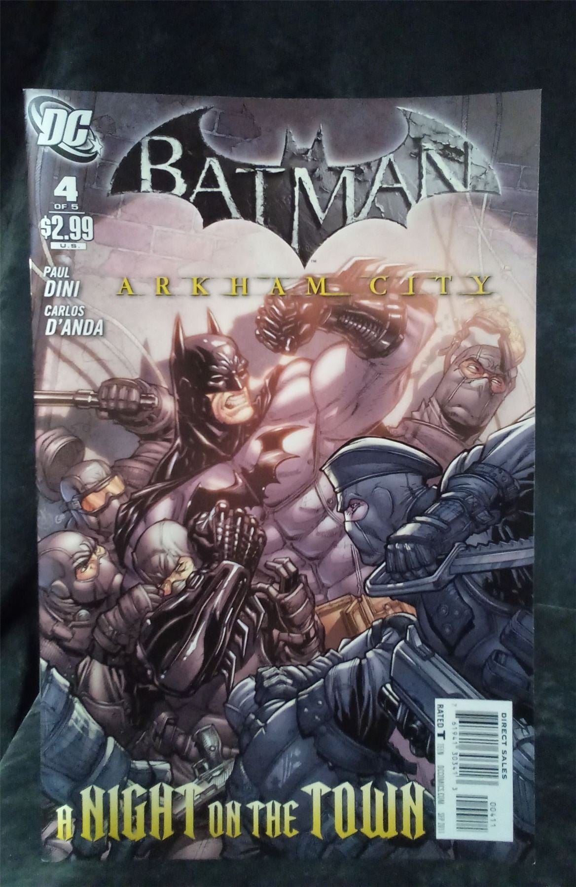 Batman: Arkham City #4 2011 DC Comics Comic Book