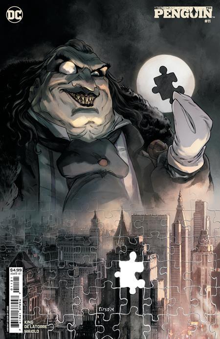 Penguin #11 Cvr B Tirso Cons Card Stock Var DC Comics Comic Book