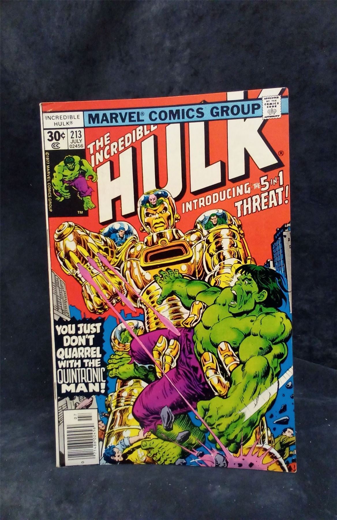 The Incredible Hulk #213 1977 Marvel Comics Comic Book