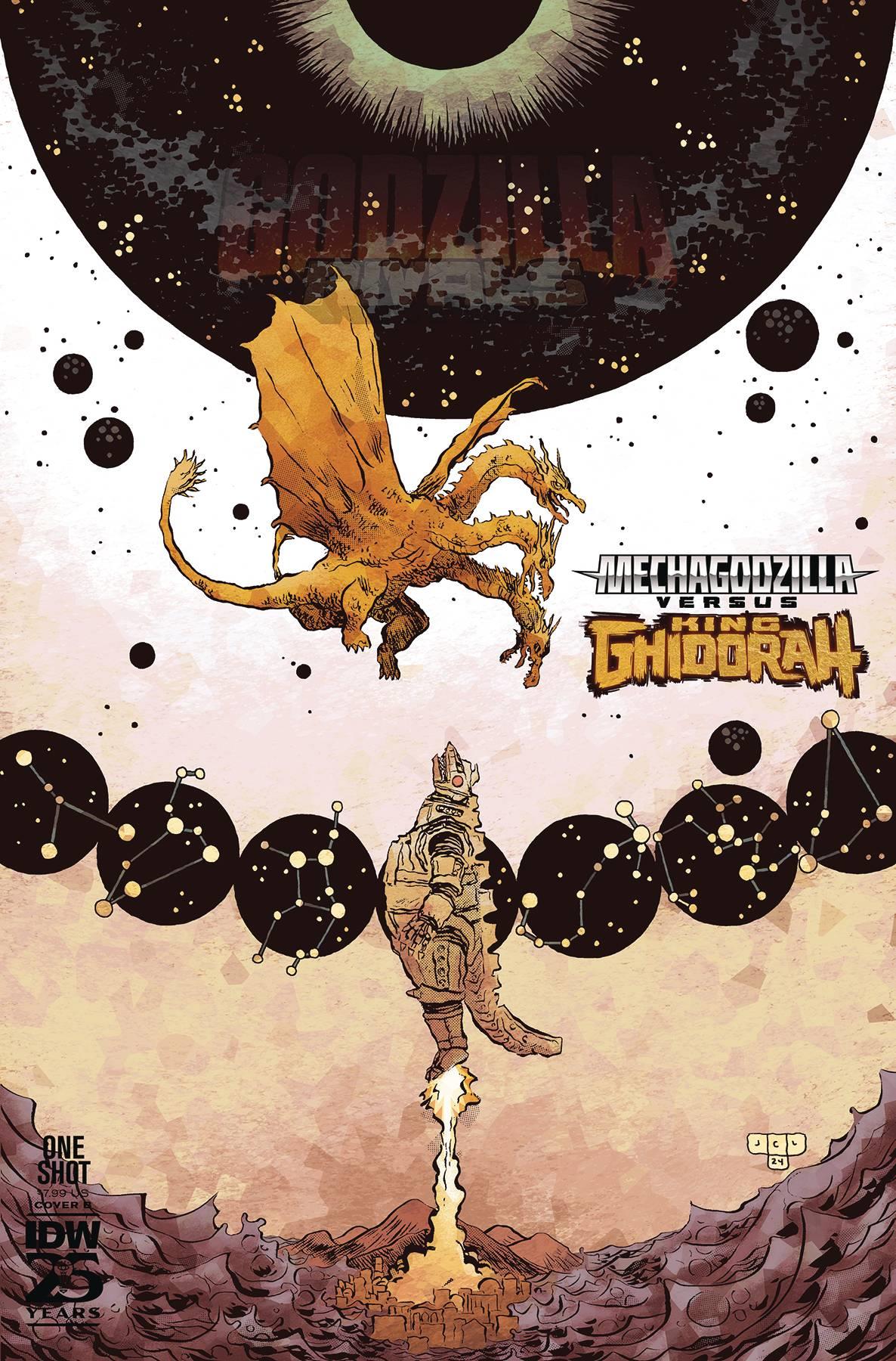 Godzilla Rivals Mechagodzilla Vs King Ghidorah #1 Cvr B Idw-prh Comic Book