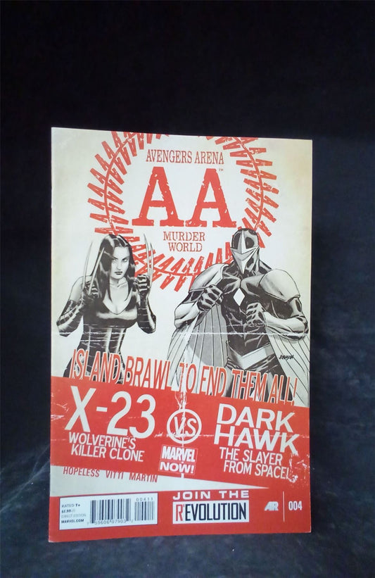 Avengers Arena #4 2013 Marvel Comics Comic Book
