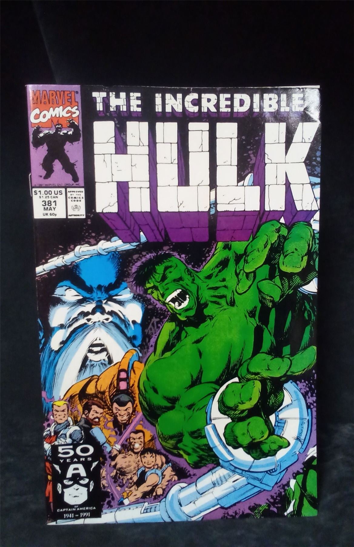 The Incredible Hulk #381 1991 Marvel Comic Book