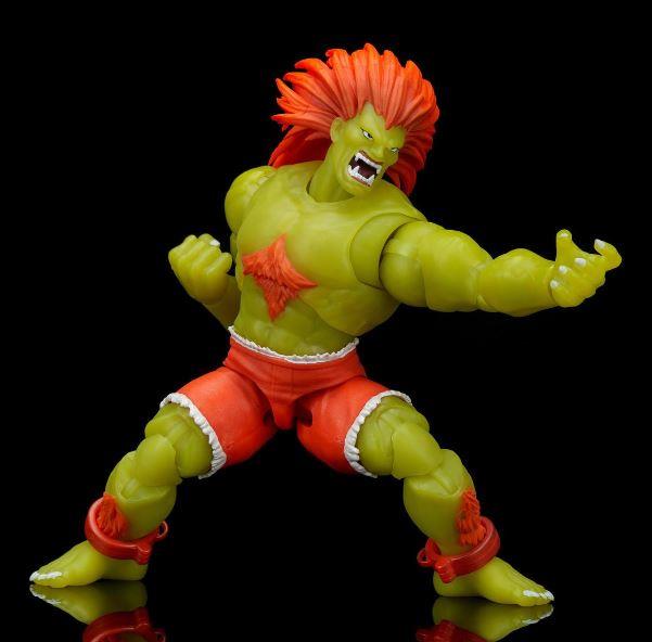 Ultra Street Fighter II Blanka Glow-in-the-Dark 6-Inch Scale Action Figure - Entertainment Earth Exclusive by Jada Toys