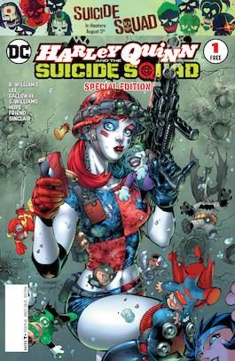 HARLEY QUINN & THE SUICIDE SQUAD SPECIAL ED #1 DC Comics Comic Book