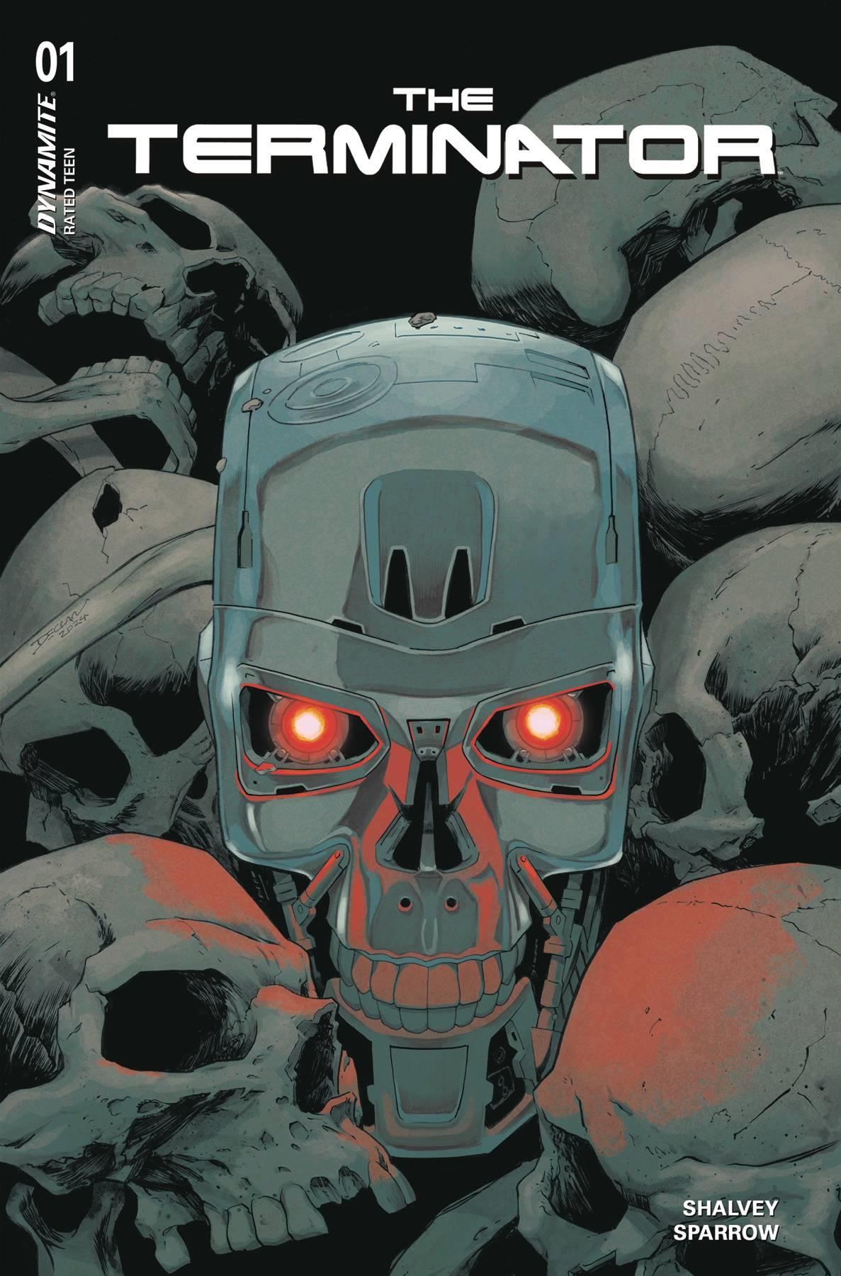 Terminator #1 Cvr A Shalvey Dynamite Comic Book