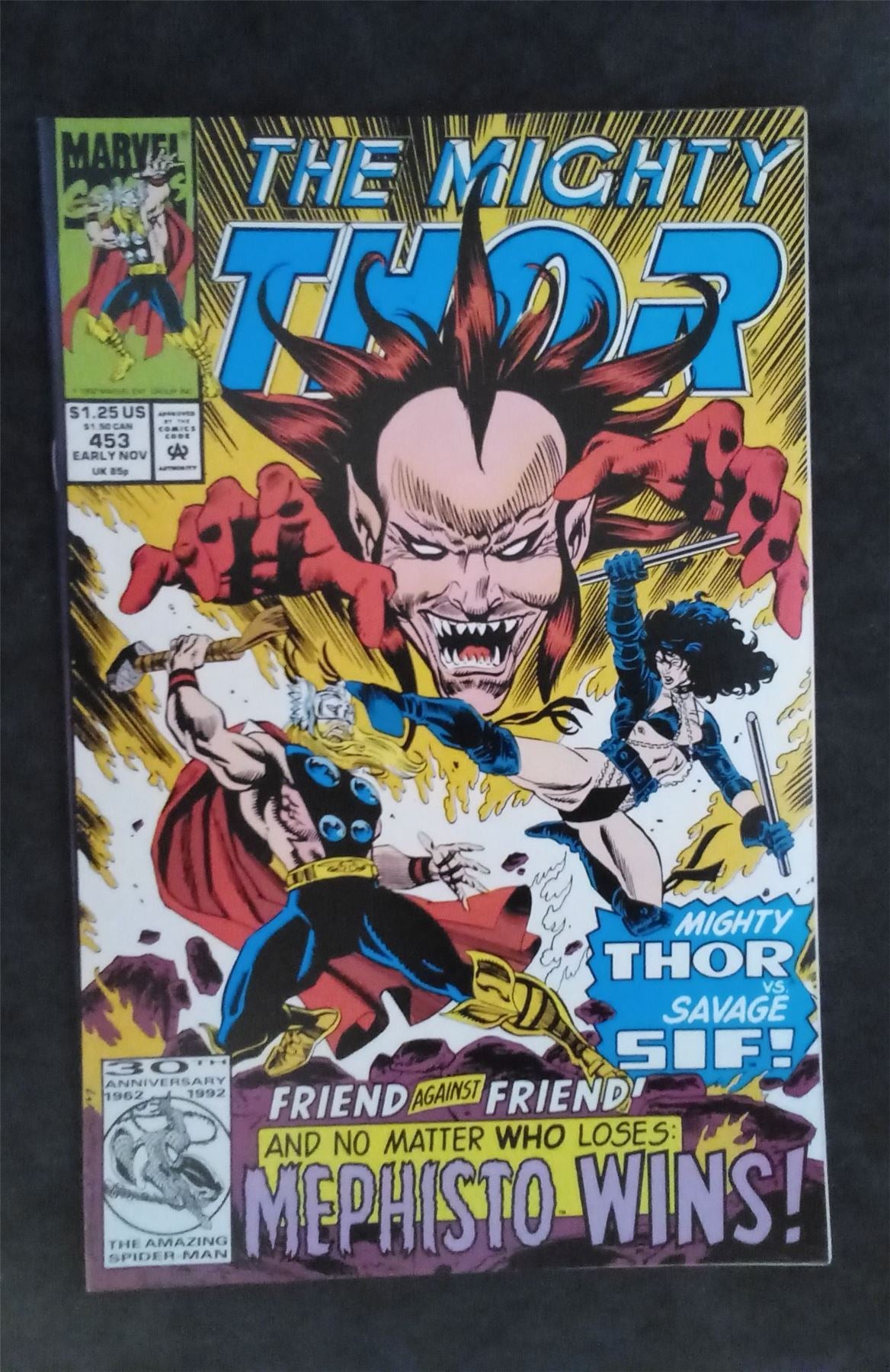 The Mighty Thor #453 1992 marvel Comic Book