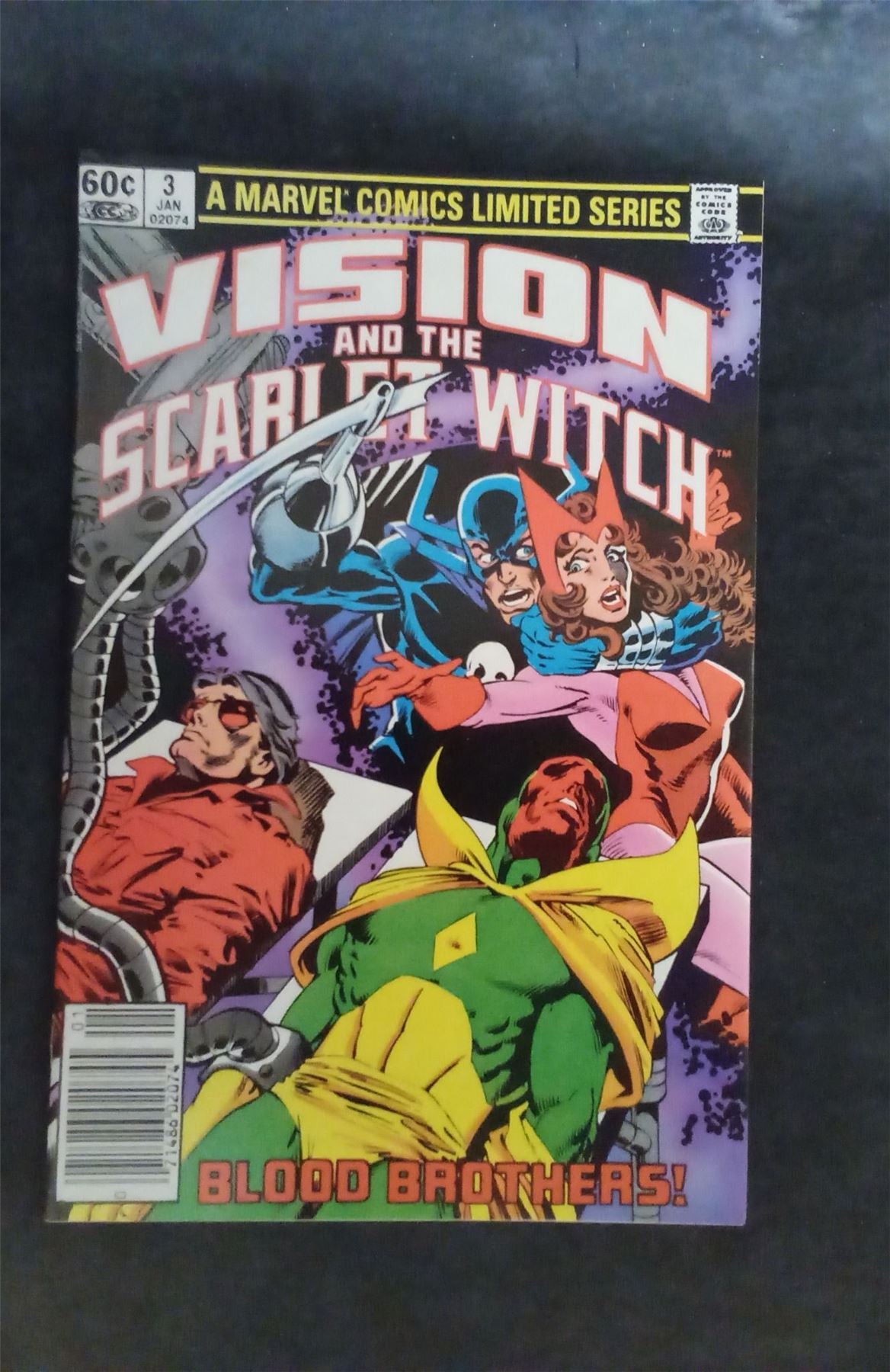 Vision and the Scarlet Witch #3 1983 marvel Comic Book