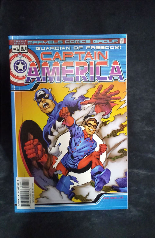 Marvel Comicss Comics: Captain America #1 2000 Marvel Comics Comic Book