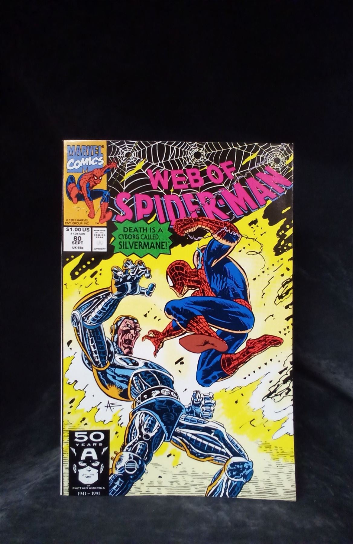 Web of Spider-Man #80 1991 Marvel Comics Comic Book