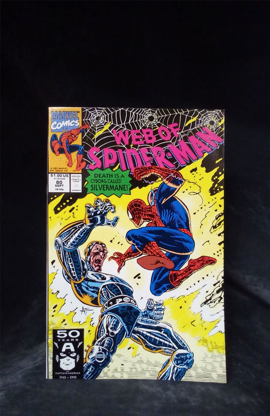 Web of Spider-Man #80 1991 Marvel Comics Comic Book