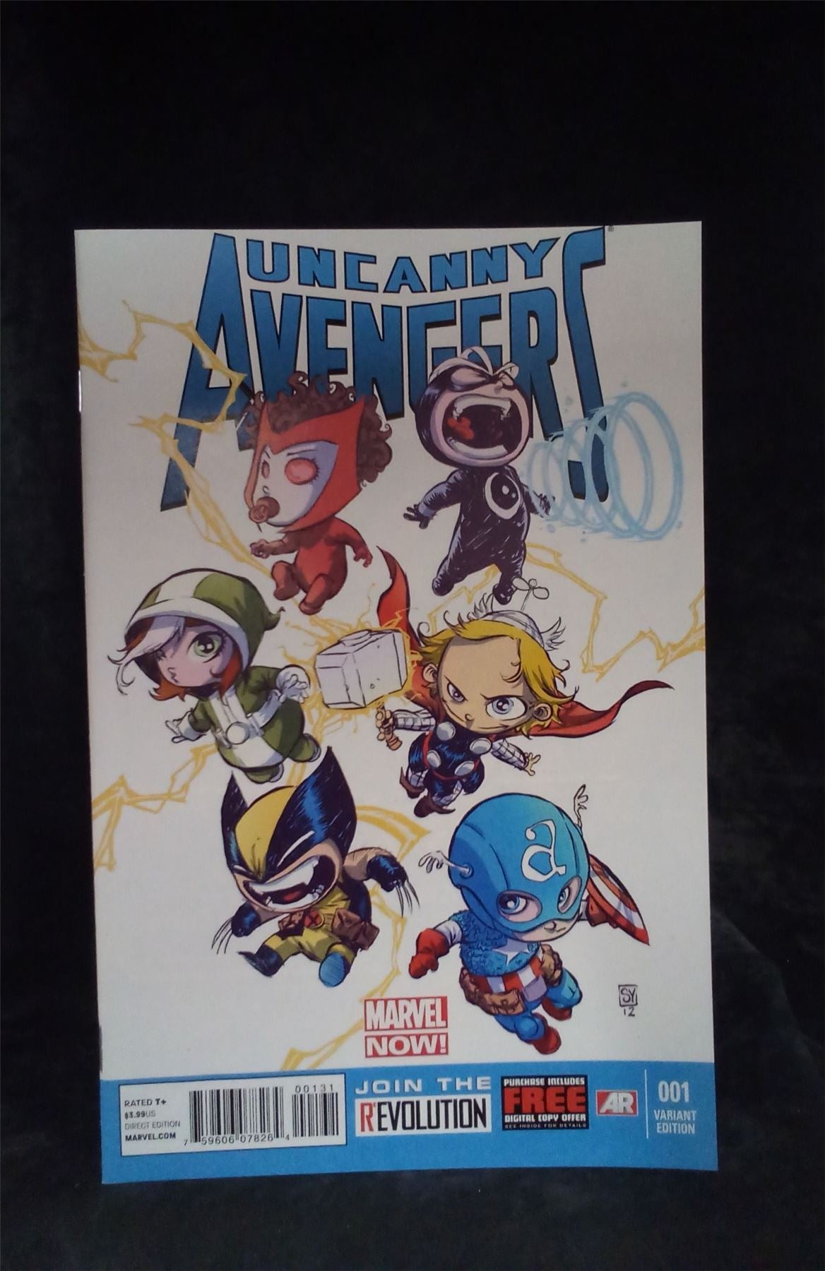 Uncanny Avengers #1 Young Cover 2012 Marvel Comics Comic Book