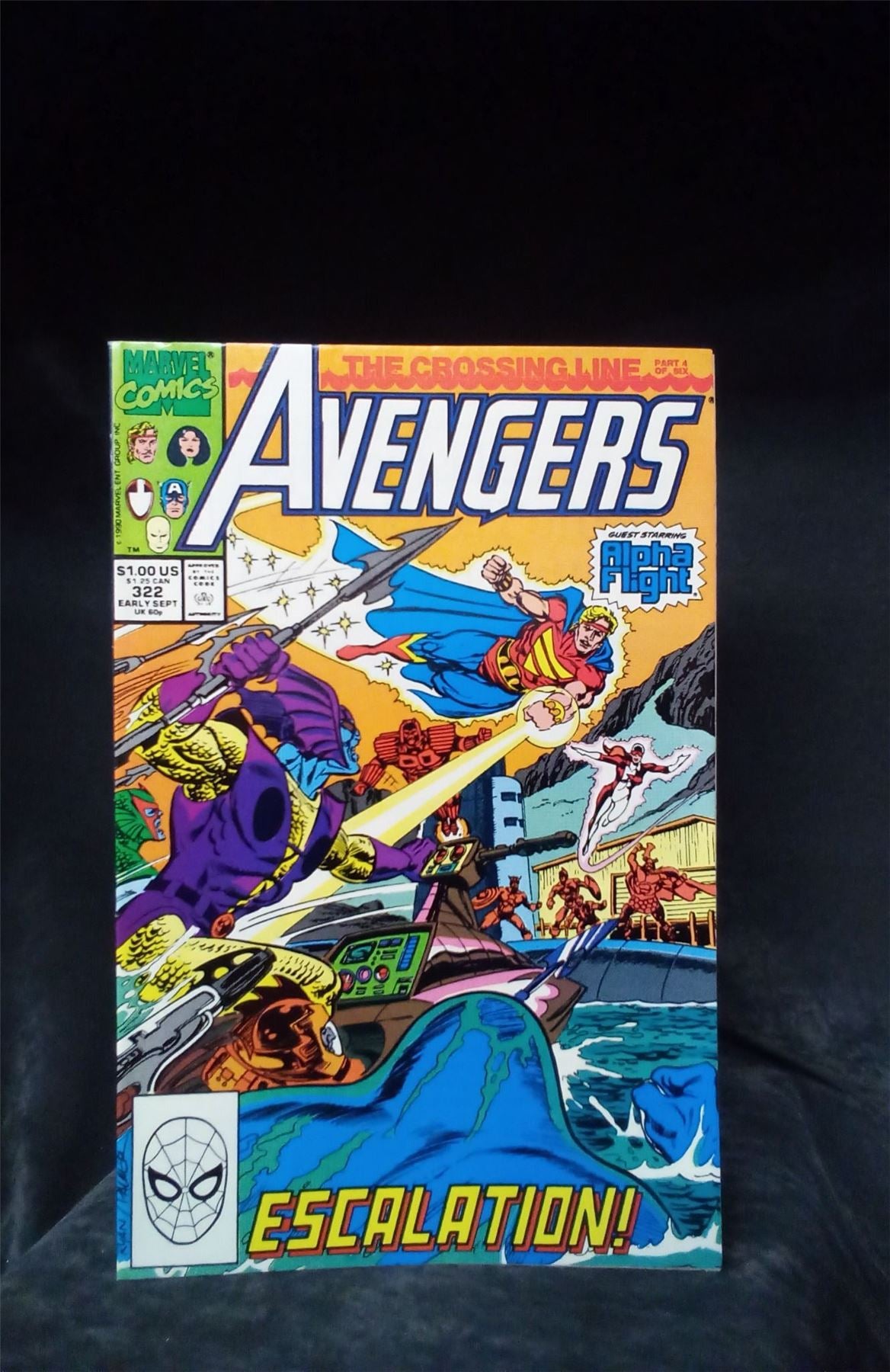 The Avengers #322 1990 Marvel Comics Comic Book