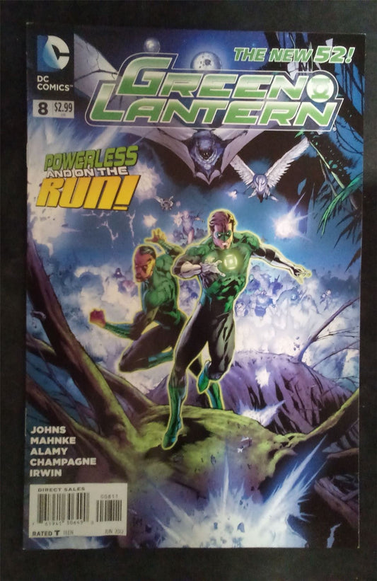 Green Lantern #8 2012 dc-comics Comic Book