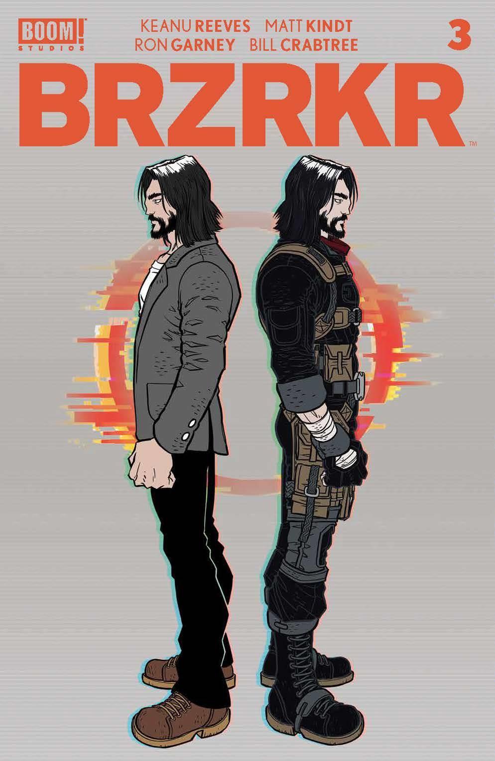 Brzrkr (berzerker) #3 (of 12) Cvr C Grampa Foil Var (mr) Boom Entertainment Comic Book