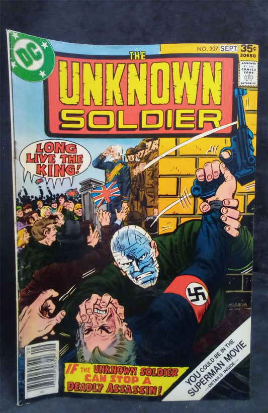 Unknown Soldier #207 1977 DC Comics Comic Book