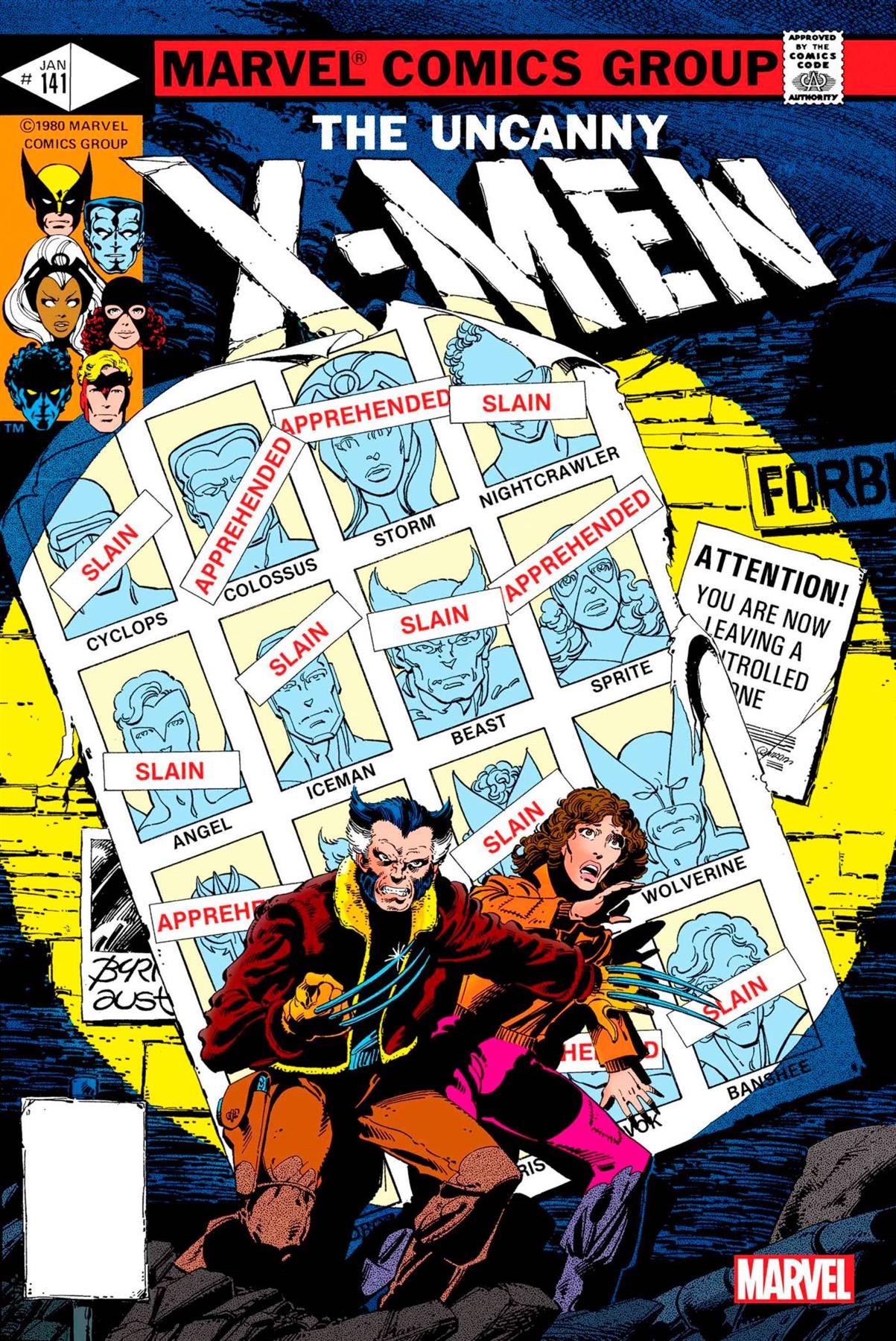 X-men #141 Facsimile Edition () Marvel Prh Comic Book 2023