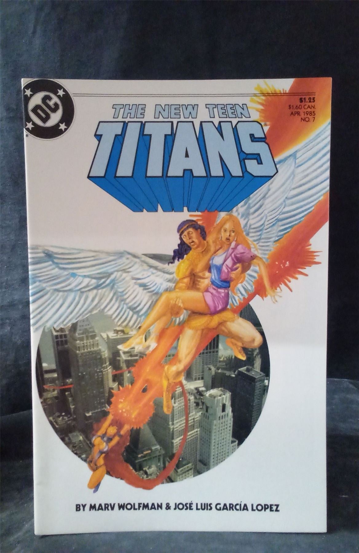 The New Teen Titans #7 1985 DC Comics Comic Book