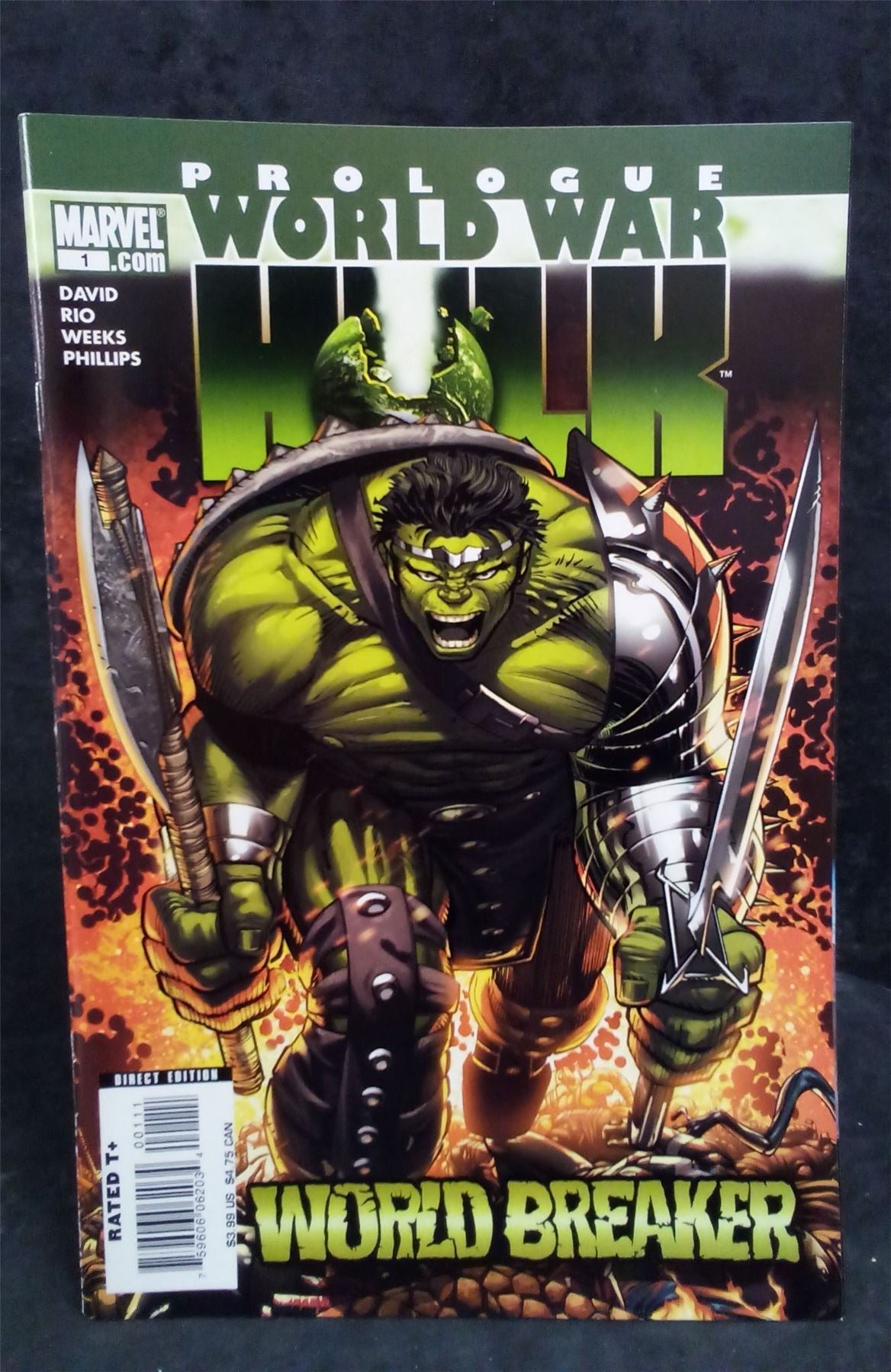 World War Hulk Prologue: World Breaker 2007 Marvel Comics Comic Book