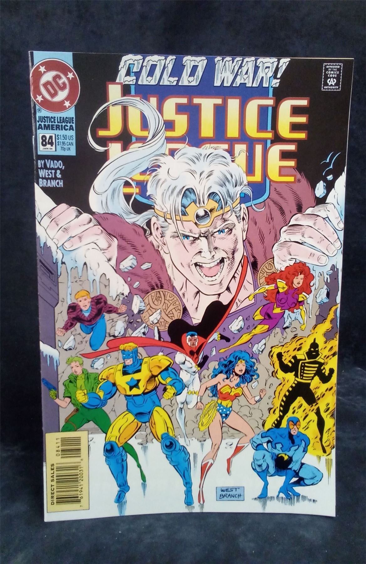 Justice League America #84 1994 DC Comics Comic Book