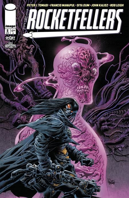 Rocketfellers #8 Cvr B Kyle Hotz & Dan Brown Var Image Comics Comic Book