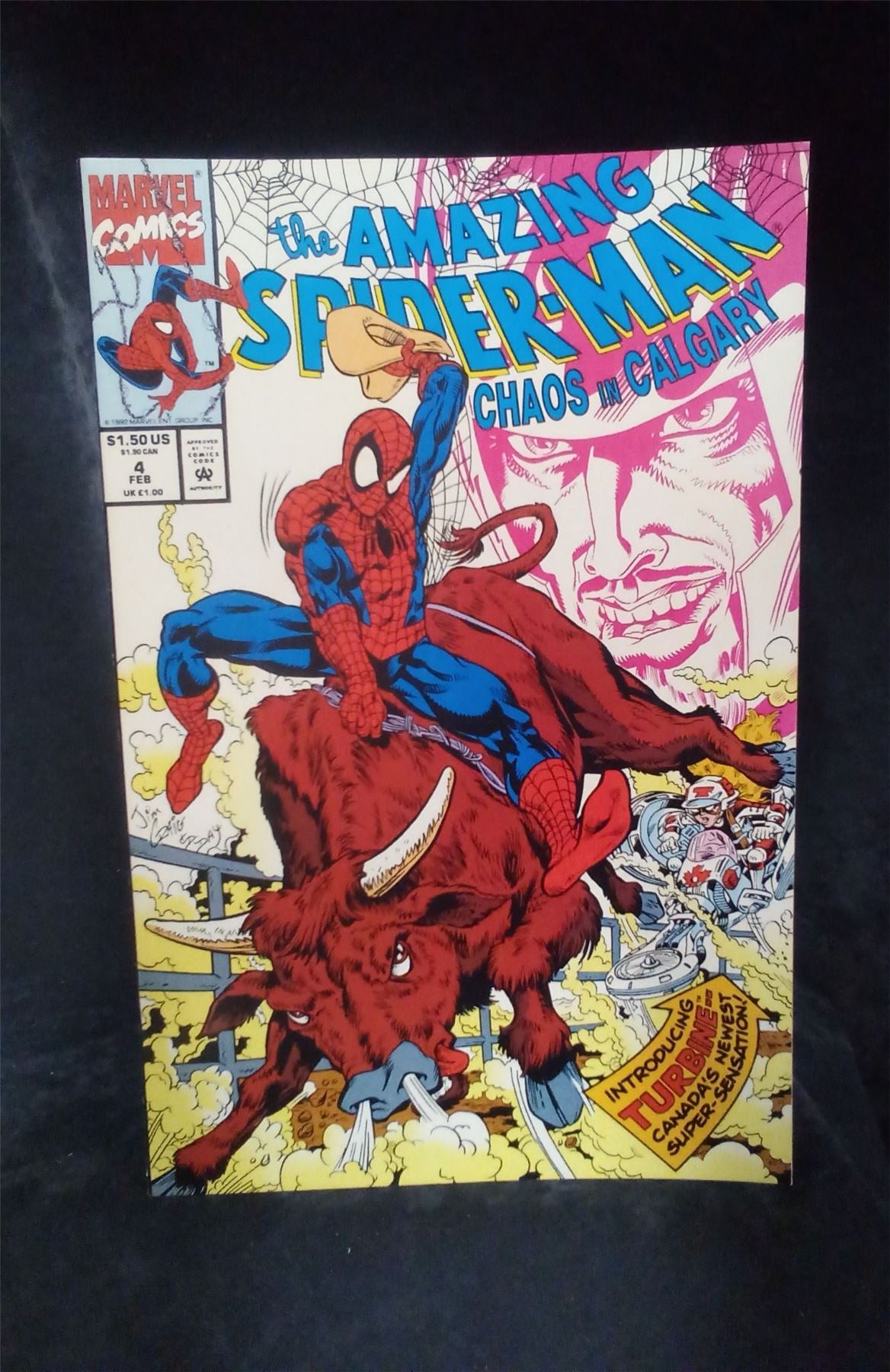 The Amazing Spider-Man: Chaos in Calgary #4 1992 Marvel Comic Book