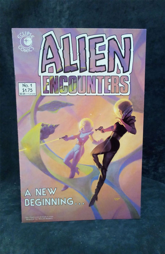 Alien Encounters #1 1985 eclipse Comic Book