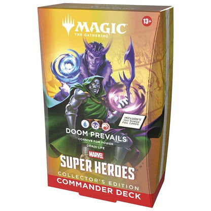 MTG TCG Universes Beyond- Marvel Super Heroes Commander Deck: Doom Prevails; Collector's Edition By Wizards of the Coast