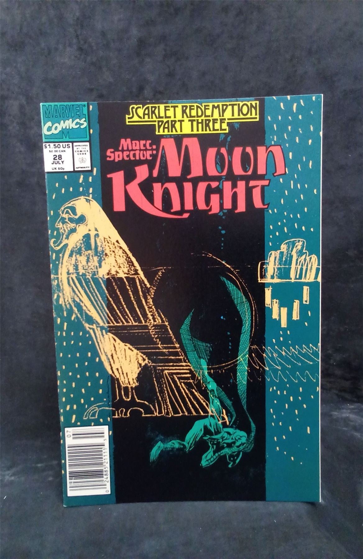 Marc Spector: Moon Knight #28 1991 Marvel Comics Comic Book