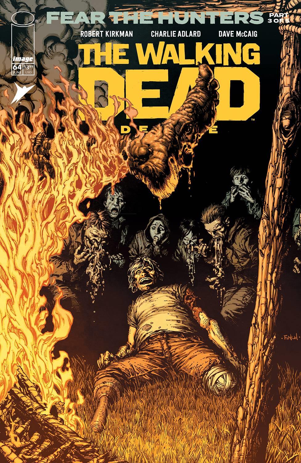 Walking Dead Dlx #64 Cvr A Finch & Mccaig (mr) Image Comics Comic Book